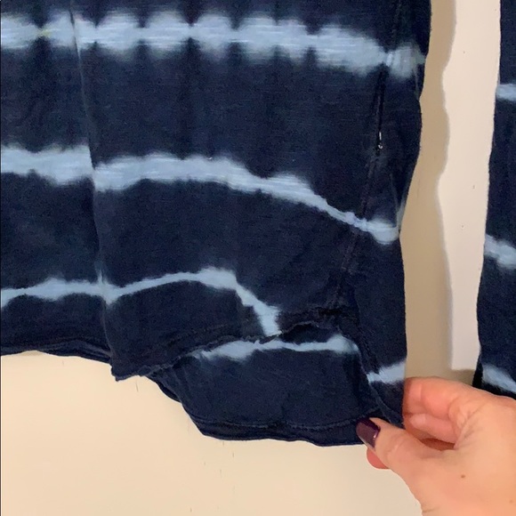 Lucky Brand Blue Tie Dye Top - Picture 2 of 8